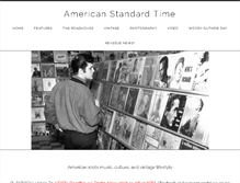 Tablet Screenshot of americanstandardtime.com